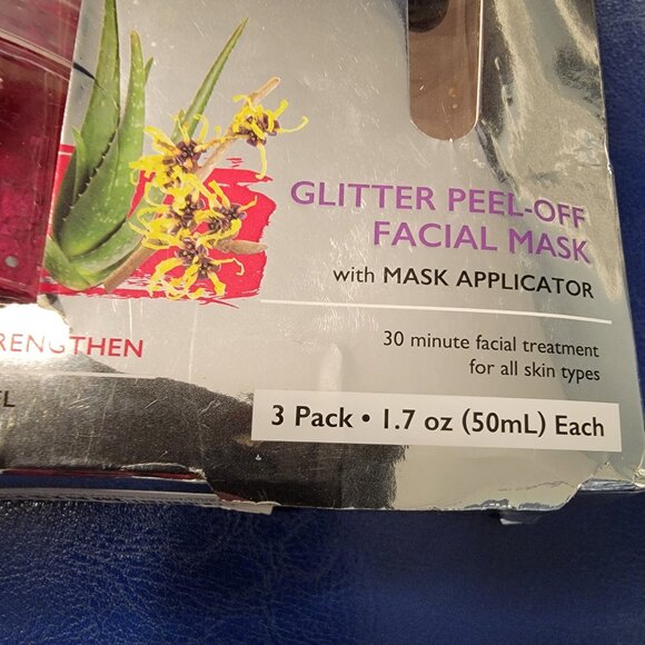 3 Three New Spascriptions Glitter Peel Off Face Masks Be Dazzled - Picture 7 of 11